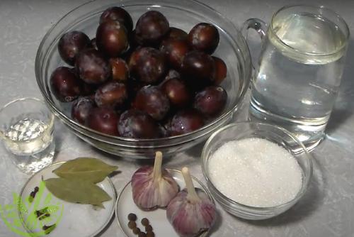 Маринованные сливы с чесноком и мятой. Маринованные сливы с чесноком: все, кто пробовал, просят рецепт