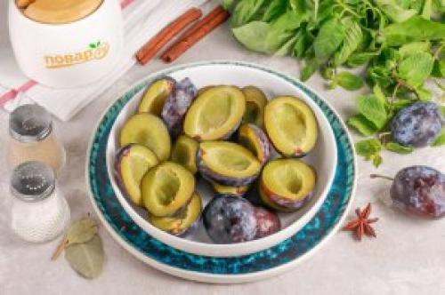 Пряная слива на зиму. Пряные сливы на зиму