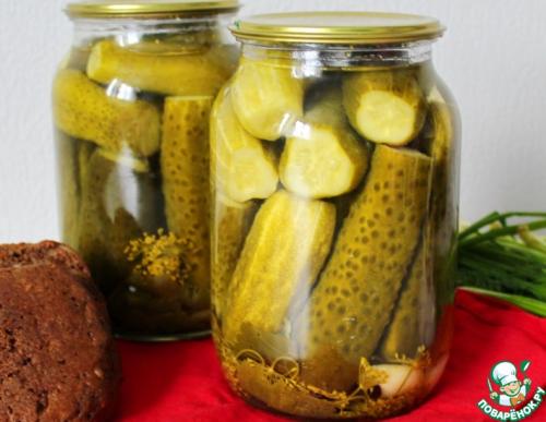Огурцы на зиму без стерилизации на 3 литровую банку. Хрустящие маринованные огурцы без стерилизации