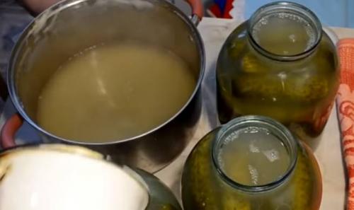 Квашеные огурцы в банке на зиму пальчики оближешь. Квашенные огурцы в банках на зиму под железную крышку