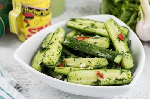 Малосольные огурцы без чеснока. 20 простых и вкусных рецептов малосольных огурцов
