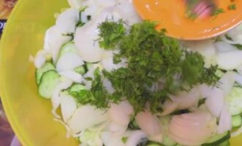 Огурцы без варки на зиму. Салат из огурцов на зиму без стерилизации и варки – рецепт пошагово с фото 22 Огурцы без варки на зиму. Салат из огурцов на зиму без стерилизации и варки – рецепт пошагово с фото 22