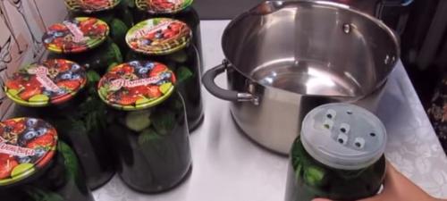 Огурцы на зиму без стерилизации на 1 литровую банку. Хрустящие маринованные огурцы на зиму без стерилизации – рецепт на 1 литр воды