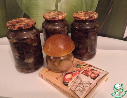 Как замариновать отварные опята. Опята маринованные