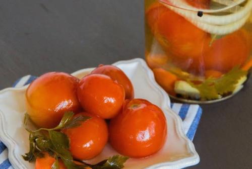 Как долго хранятся помидоры в желе с петрушкой и кинзой. Помидоры в желатине на зиму