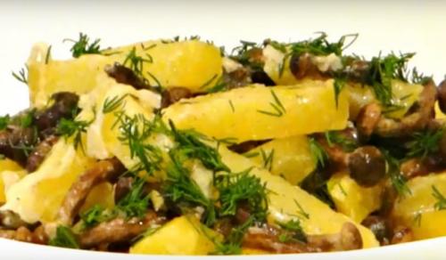 Опята замороженные с картошкой. Как приготовить замороженные опята с картошкой