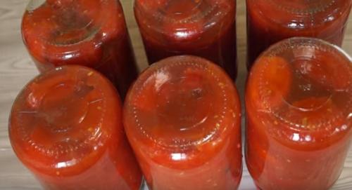 Помидоры в томатном соке (соусе) на зиму: 7 самых вкусных рецептов
