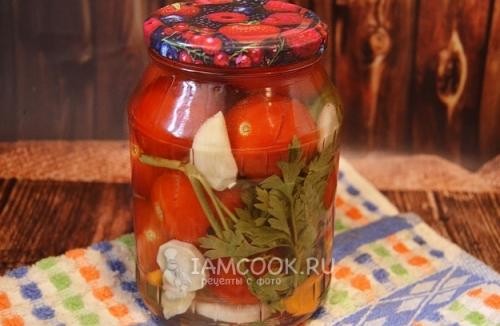 Как правильно заготовить томаты с петрушкой на зиму