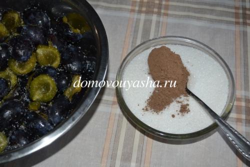Варенье слива в шоколаде. Варенье из слив с какао на зиму (очень вкусный рецепт сливы в шоколаде)