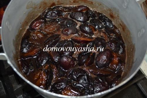 Варенье слива в шоколаде. Варенье из слив с какао на зиму (очень вкусный рецепт сливы в шоколаде)