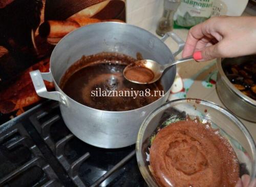 Варенье слива в шоколаде. Варенье из слив с какао на зиму (очень вкусный рецепт сливы в шоколаде) 30