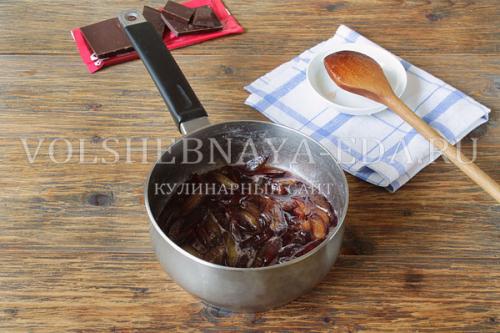 Варенье слива в шоколаде дольками. Варенье «Слива в шоколаде»