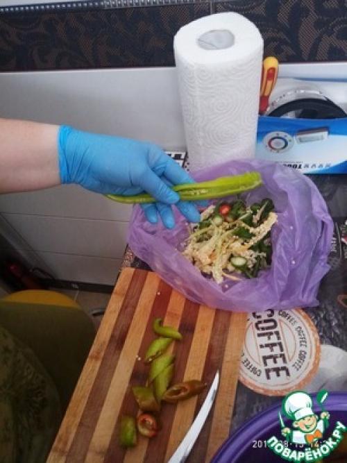 Горький перец с медом на зиму через мясорубку. Ингредиенты для «Маринованный горький перец с мёдом»: