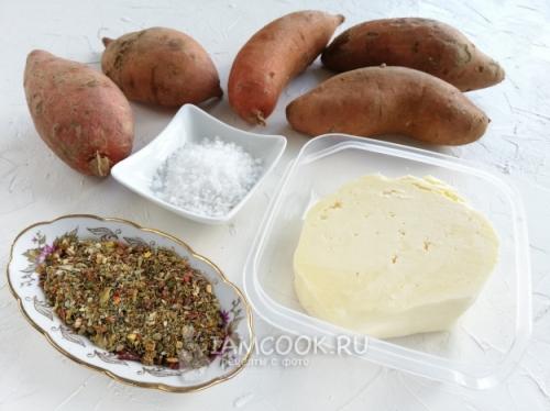 Вкусный и легкий рецепт печёного батата в духовке 18