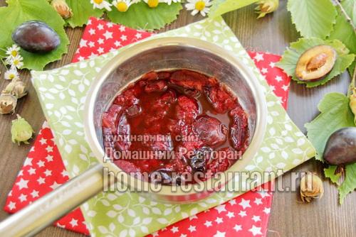 Какие ингредиенты необходимы для приготовления сладкой сливы в шоколаде Нутелла.