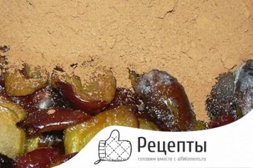 Вкусный рецепт шоколадного сливового варенья с орехами 04 Вкусный рецепт шоколадного сливового варенья с орехами 04