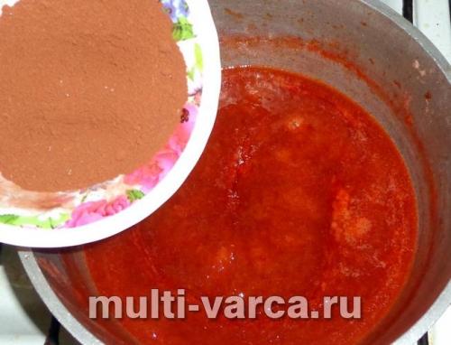 Сливовое варенье с какао порошком: вкусный и полезный десерт 08