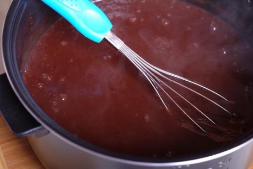 Сливовый джем с шоколадом. Сливовый джем с горьким шоколадом