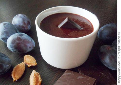Как долго храниться сливовый джем с шоколадом. Джем из сливы с горьким шоколадом
