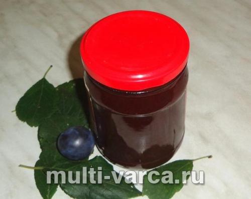 Что нужно для приготовления сливового варенья с какао на зиму