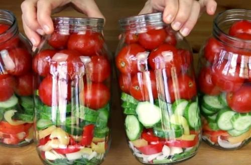 Огород в банке на зиму без стерилизации. Самый вкусный рецепт ассорти из овощей без стерилизации
