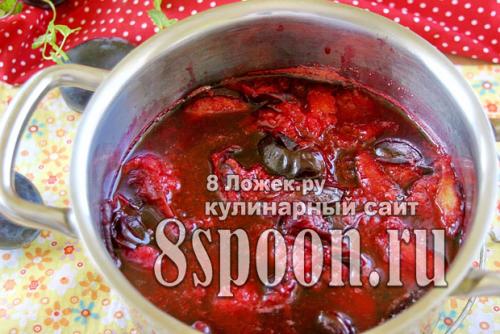 Как правильно взбить яйцо для варенья из слив в шоколаде с добавлением сливочного масла или какао. Варенье «Слива в шоколаде»