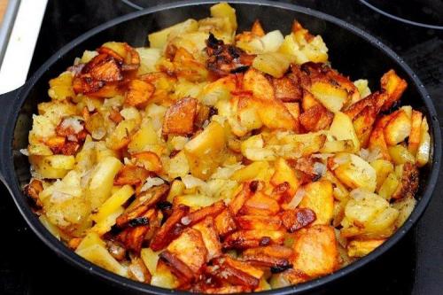 Рецепт жареной картошки. 20 рецептов самой вкусной жареной картошки