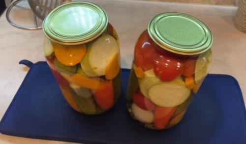 Сад огород в банке на зиму. овощное ассорти. Рецепт овощного ассорти на зиму в банках