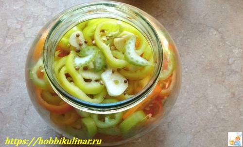 6 шагов до жгучего перчика. Маринованный острый перец с уксусом и мёдом на зиму без стерилизации