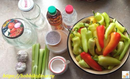 6 шагов до жгучего перчика. Маринованный острый перец с уксусом и мёдом на зиму без стерилизации