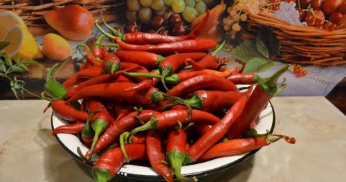 Острый перец в уксусе с сахаром. Маринованный горький перец с сахаром и уксусом