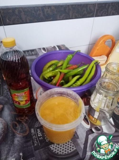 Горький перец на зиму с медом. Маринованный горький перец с мёдом