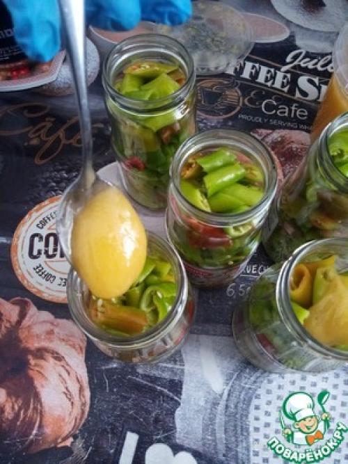 Горький перец на зиму с медом. Маринованный горький перец с мёдом