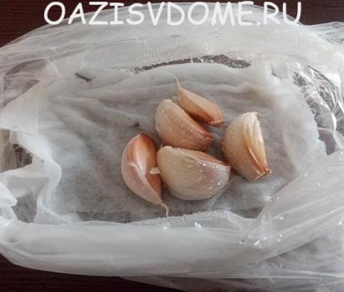 В чем замочить чеснок перед посадкой. Проращивание чеснока перед его весенней посадкой: как прорастить в холодильнике пошагово с фото