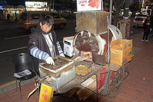 Как приготовить батат по корейски. Сладкий картофель     (когума).